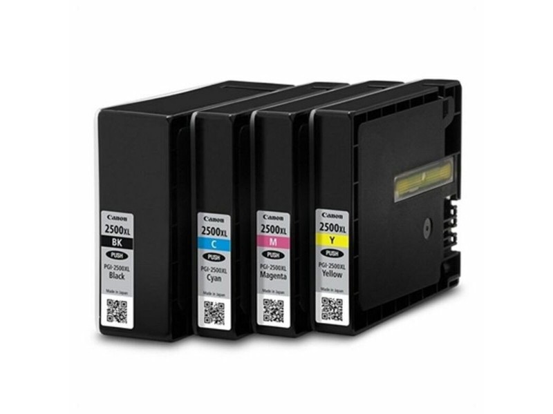 Оригиална касета за мастило Canon PGI-2500XL C/M/Y/BK MAXIFY iB4050 XL Многоцветен NaN –  BB Касети с мастило