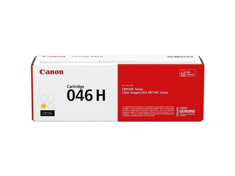 Oригинален тонер Canon 046 H Жълт NaN –  BB Тонер касети