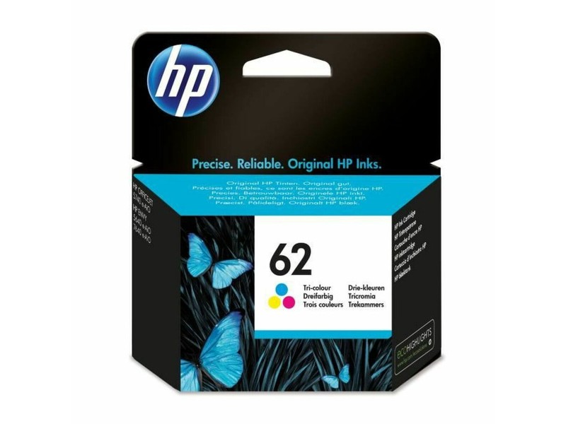 Оригиална касета за мастило HP 62 Трицветен Циан/Магента/Жълт NaN –  BB Касети с мастило