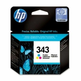 Оригиална касета за мастило HP 343 Синьо-зелен Пурпурен цвят Жълт Трицветен Циан/Магента/Жълт