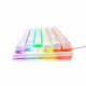 Клавиатура за игри The G-Lab Mercury AZERTY Бял NaN –  BB Клавиатури за геймъри