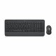 Kлаиатура с безжична мишка Logitech MK650 Испанска Qwerty NaN –  BB Пакети клавиатура и мишка