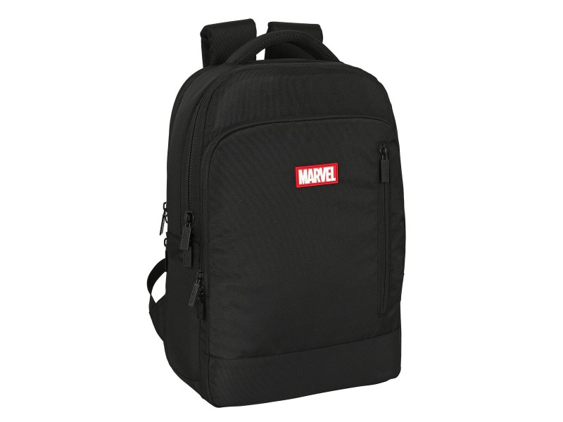 Раница за Лаптоп и Таблет с Изход за USB Marvel Черен NaN –  BB Раници