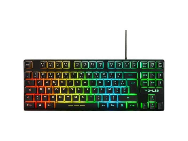 Клавиатура за игри The G-Lab Caesium френски AZERTY NaN –  BB Клавиатури за геймъри