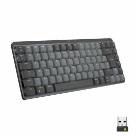 Клавиатура Logitech MX Mini френски Тъмно сив AZERTY AZERTY