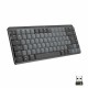 Клавиатура Logitech MX Mini френски Тъмно сив AZERTY AZERTY NaN –  BB Клавиатури