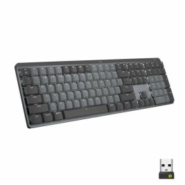 Клавиатура Logitech MX Mechanical USB Графит Подсветка Безжичен AZERTY