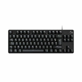 Клавиатура Logitech G413 TKL SE USB Черен Подсветка Игри AZERTY