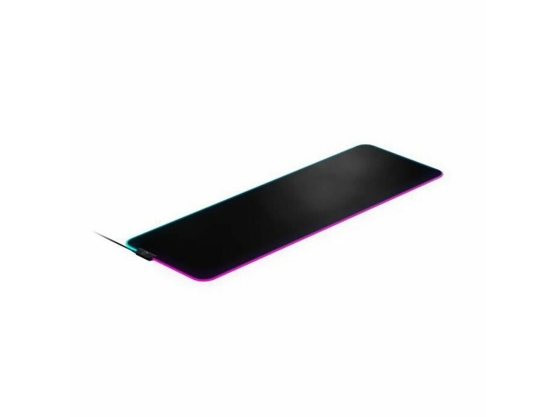 Подложка за мишка SteelSeries QcK Prism Cloth XL Игри Черен 90 x 30 cm LED RGB Многоцветен NaN –  BB Подложки за мишка