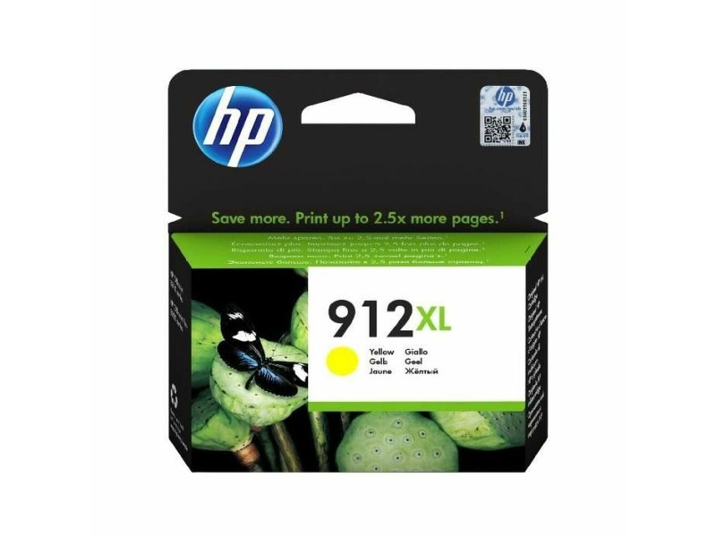 Оригиална касета за мастило HP 912XL Жълт 9,9 ml NaN –  BB Касети с мастило