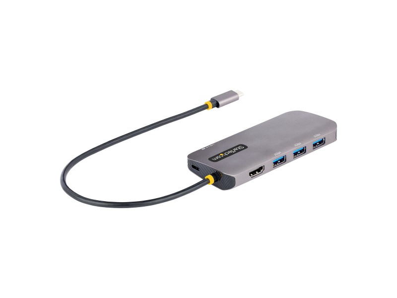 USB извод Startech 127B-USBC-MULTIPORT Сив NaN –  BB USB хъбове