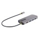 USB извод Startech 127B-USBC-MULTIPORT Сив NaN –  BB USB хъбове