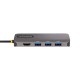USB извод Startech 127B-USBC-MULTIPORT Сив NaN –  BB USB хъбове