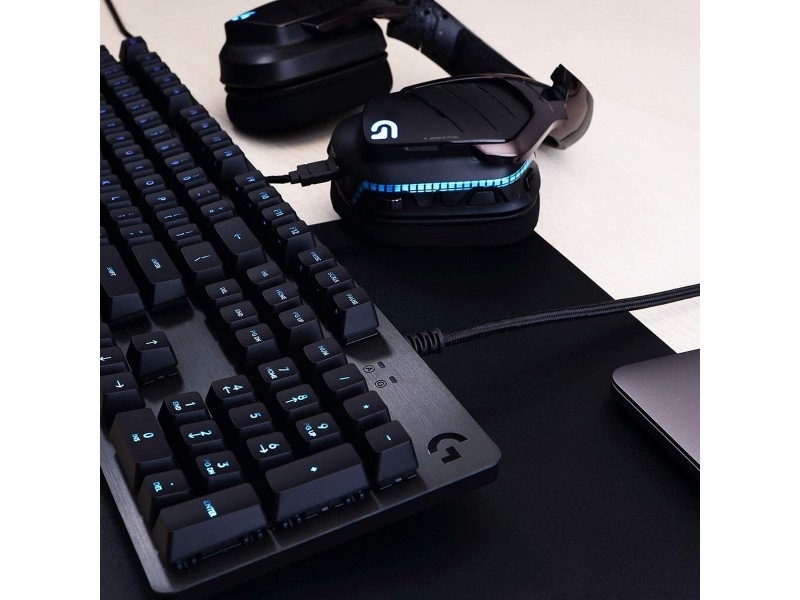 Блуту Клавиатура с Поставка за Таблет Logitech G513 CARBON LIGHTSYNC RGB Mechanical Gaming Keyboard, GX Brown френски AZERTY NaN –  BB Клавиатури