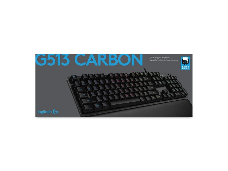 Блуту Клавиатура с Поставка за Таблет Logitech G513 CARBON LIGHTSYNC RGB Mechanical Gaming Keyboard, GX Brown френски AZERTY NaN –  BB Клавиатури