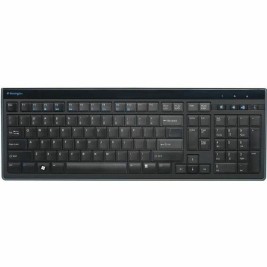 Клавиатура Kensington Advance Fit AZERTY Черен Матово черно френски AZERTY
