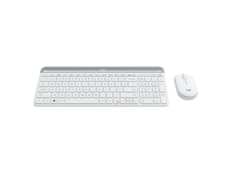 Клавиатура с мишка Logitech  MK470 Бял френски AZERTY NaN –  BB Пакети клавиатура и мишка
