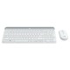 Клавиатура с мишка Logitech  MK470 Бял френски AZERTY NaN –  BB Пакети клавиатура и мишка