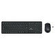 Клавиатура с мишка Bluestork Easy Slim AZERTY Черен френски NaN –  BB Пакети клавиатура и мишка