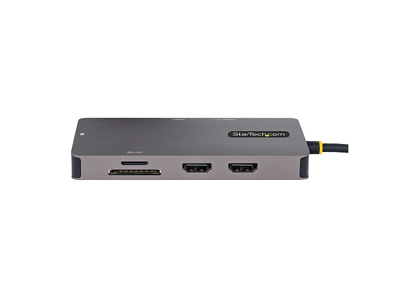 USB извод Startech 120B-USBC-MULTIPORT Сив 15 W NaN –  BB USB хъбове