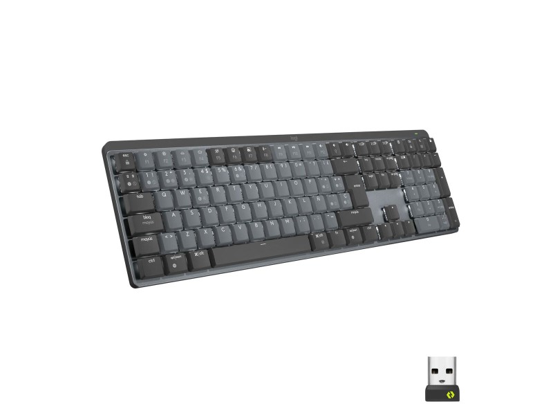 Безжична клавиатура Logitech 920-010757 Черен английски език EEUU Сив QWERTY NaN –  BB Клавиатури