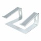 Поставка за ноутбук Startech LAPTOP-STAND-SILVER Алуминий NaN –  BB Кръгли подпори