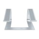 Поставка за ноутбук Startech LAPTOP-STAND-SILVER Алуминий NaN –  BB Кръгли подпори