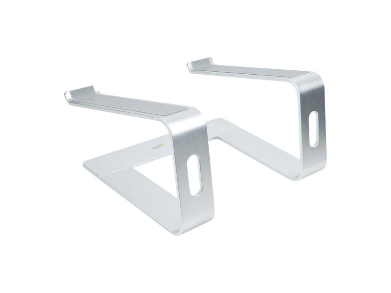 Поставка за ноутбук Startech LAPTOP-STAND-SILVER Алуминий NaN –  BB Кръгли подпори