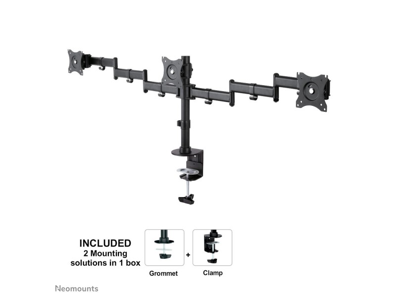 Поставка за монитор Neomounts NM-D135D3BLACK NaN –  BB Стойки и подпори