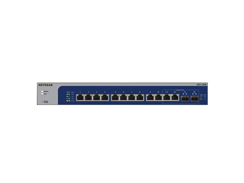 Суич Netgear XS512EM-100EUS NaN –  BB Мрежови комутатори