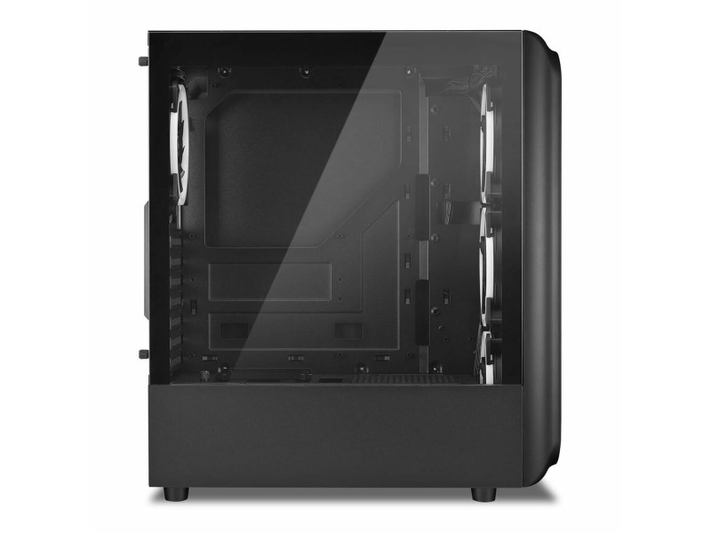 ATX полу-висока кутия Sharkoon TK5M RGB ATX Черен NaN –  BB Калъфи за настолни компютри