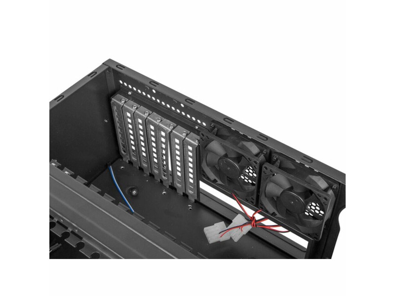 ATX кутия Lanberg 450/10 19/4U Черен NaN –  BB Калъфи за настолни компютри