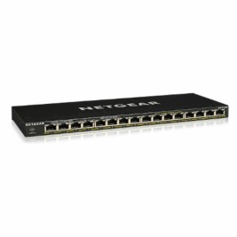 Суич Netgear GS316P-100EUS RJ-45x16 Черен