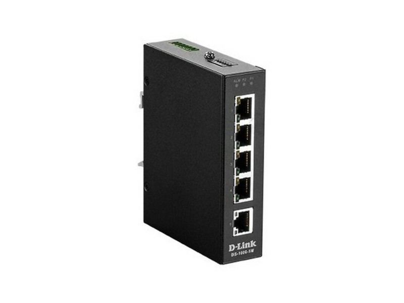 Суич D-Link DIS-100G-5W RJ45 x 5 NaN –  BB Мрежови комутатори