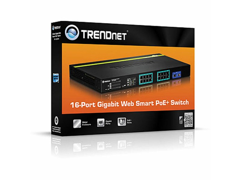 Суич Trendnet TPE-1620WS NaN –  BB Мрежови комутатори