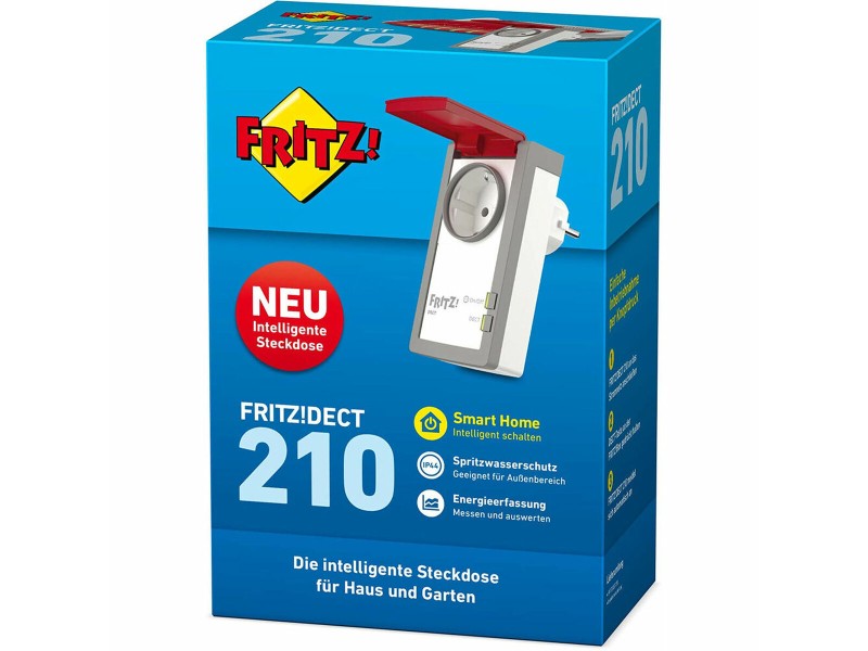 Смарт щепсел Fritz! 20002757 230 V 15 A NaN –  BB Интелигентни и дистанционни контакти за управление