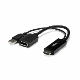 Адаптер за DisplayPort към HDMI Startech HD2DP                Черен 4K
