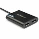 Кабел DisplayPort USB 3.0 Startech USB32DP24K60 Черен NaN –  BB USB кабели
