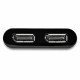 Кабел DisplayPort USB 3.0 Startech USB32DP24K60 Черен NaN –  BB USB кабели