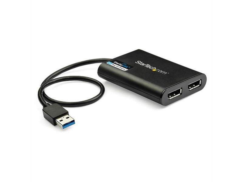 Кабел DisplayPort USB 3.0 Startech USB32DP24K60 Черен NaN –  BB USB кабели