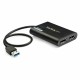 Кабел DisplayPort USB 3.0 Startech USB32DP24K60 Черен NaN –  BB USB кабели