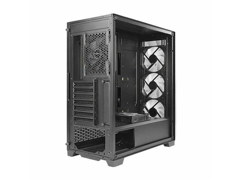 ATX полу-висока кутия Antec 0-761345-80081-5 Черен ATX RGB NaN –  BB Калъфи за настолни компютри