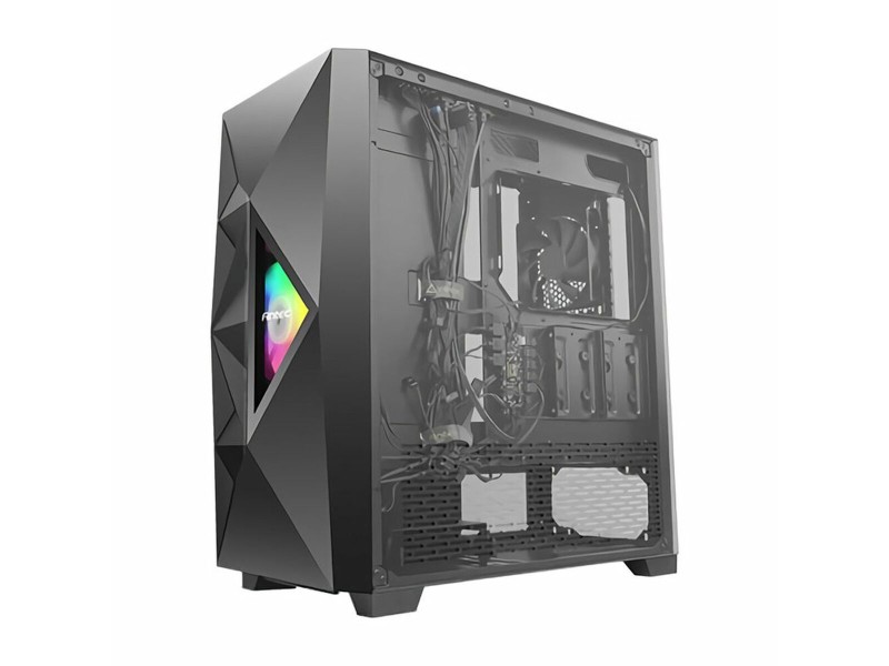 ATX полу-висока кутия Antec 0-761345-80081-5 Черен ATX RGB NaN –  BB Калъфи за настолни компютри