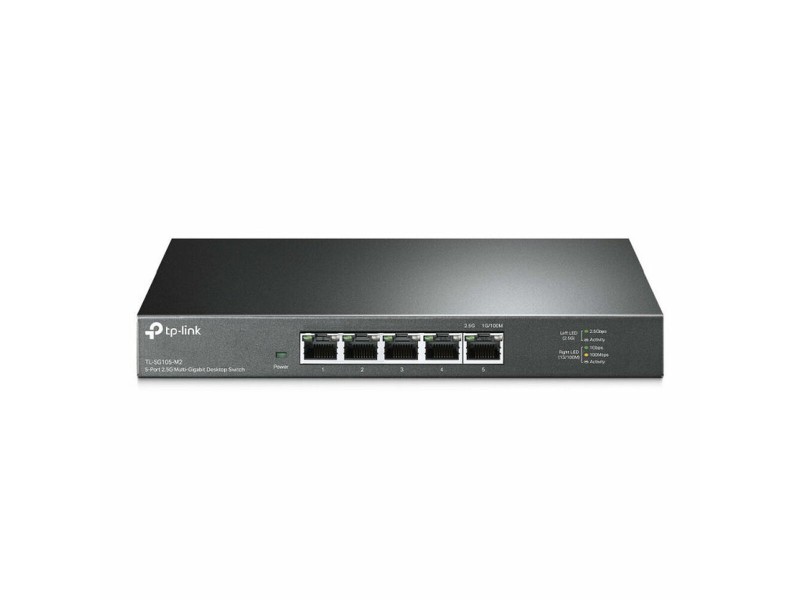 Суич TP-Link TL-SG105-M2 Черен NaN –  BB Мрежови комутатори