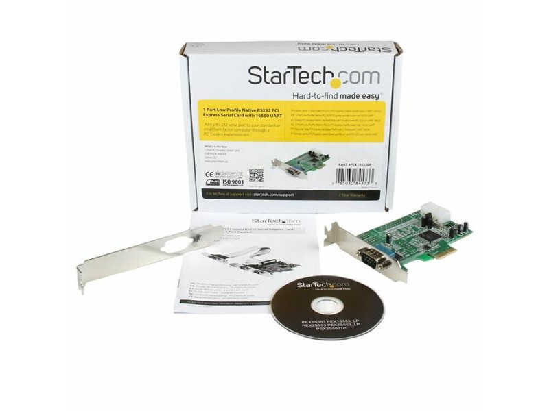 PCI карта Startech PEX1S553LP NaN –  BB Карти за сериен порт
