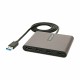 Адаптер за USB 3.0 към VGA Startech USB32HD4 Черен Сив Многоцветен 1 m NaN –  BB USB кабели