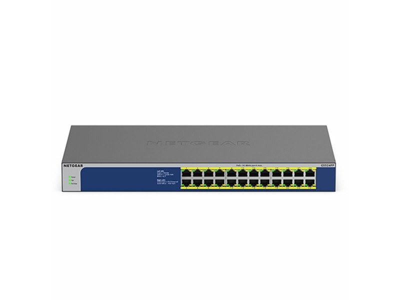 Суич Netgear GS524PP-100EUS 1000 Mbps NaN –  BB Мрежови комутатори