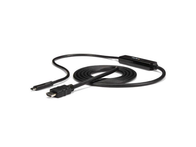 Кабел USB-C към HDMI Startech CDP2HDMM2MB Черен 2 m 4K Ultra HD NaN –  BB HDMI кабели