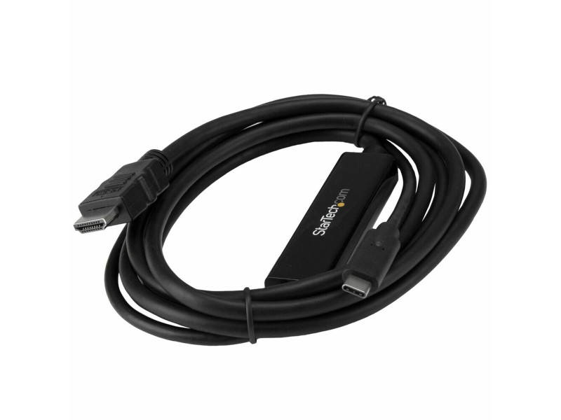 Кабел USB-C към HDMI Startech CDP2HDMM2MB Черен 2 m 4K Ultra HD NaN –  BB HDMI кабели