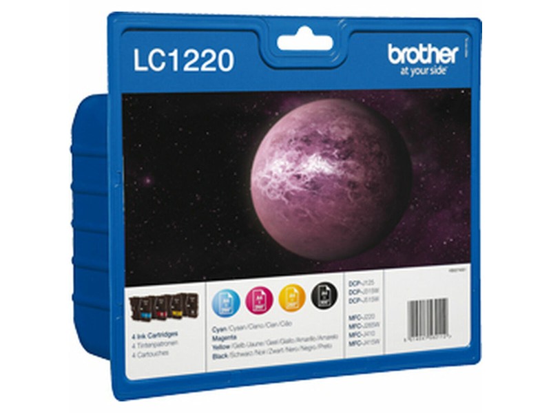 Оригиална касета за мастило Brother LC1220VALBP NaN –  BB Касети с мастило